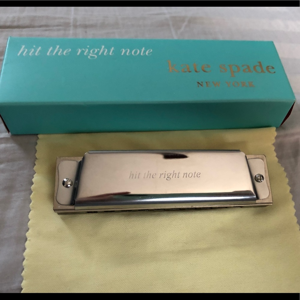 Kate Spade Silver Harmonica